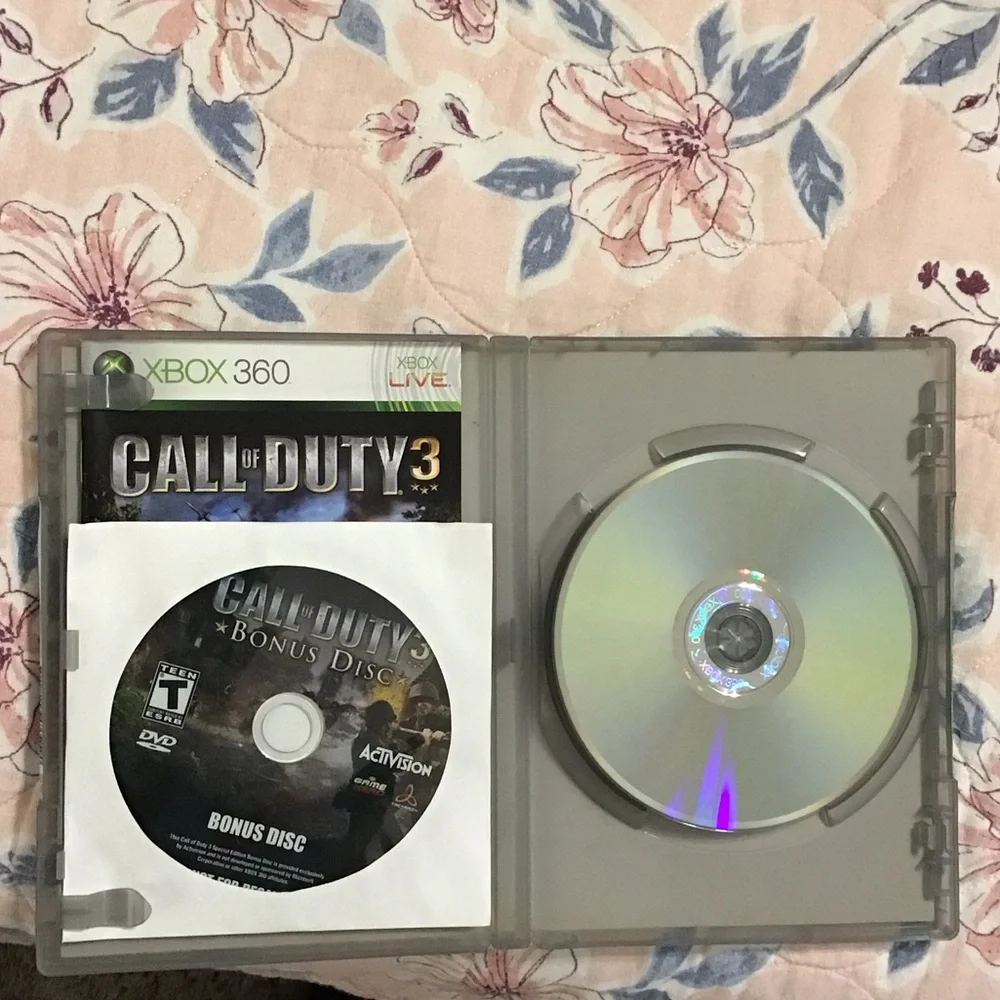 Call of Duty 3 – Platinum Hits (2006) + Bonus Disc Included | Rare